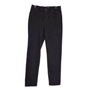 Eileen Fisher Womens High Waisted Slim Fit Jeans Black Size XS Stretch NWT 7